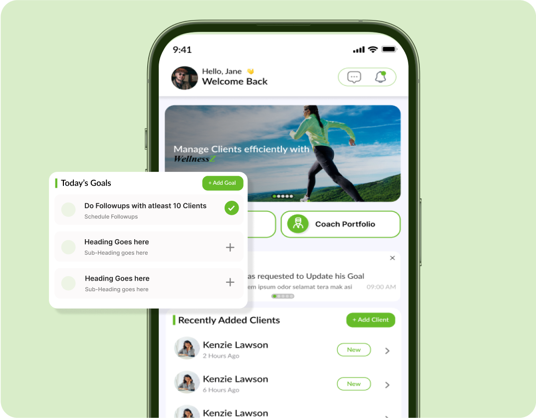 TRACK CLIENT PROGRESS, GENERATE REPORTS AND IMPROVE PLANS
